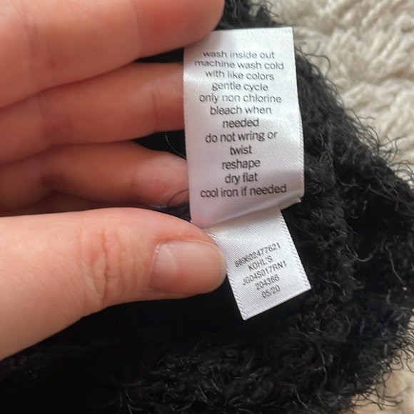 Soft Fuzzy Stripe Ombré Sweater Tunic, size M - Picture 4 of 6